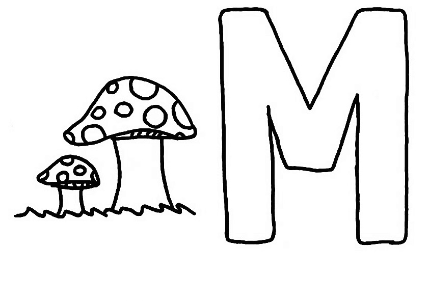 Desenhos De Letra M Para Colorir Atividades Educativas