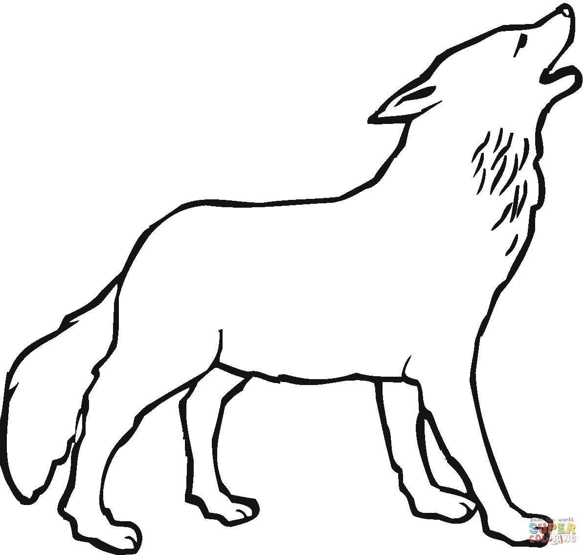 Desenhos De Lobo Para Colorir Atividades Educativas