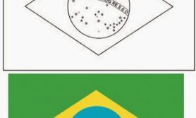 Bandeiras de todas as Seleções que participam da Copa do Mundo para imprimir e colorir