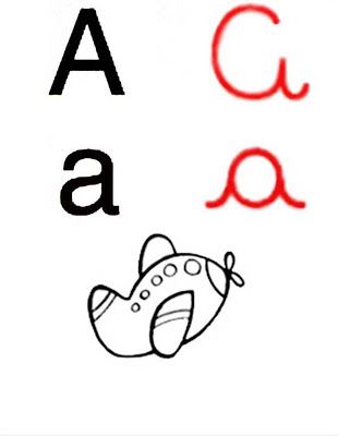 Educação Infantil - Alfabeto ilustrado A até Z