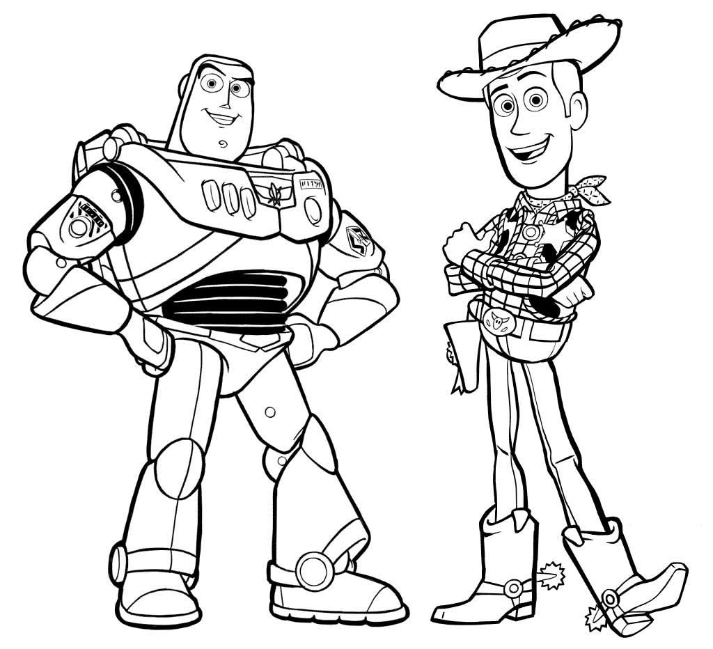 Toy Story Desenhos Para Colorir - Reverasite