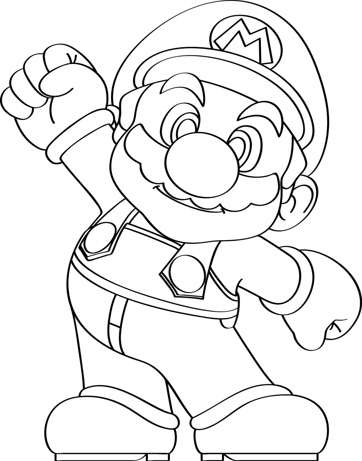 Desenhos Para Pintar E Colorir Super Mario Bros Imprimir Desenho Sexiz Pix 1174